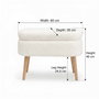 Atelier Del Sofa Mini Oslo - Blanco